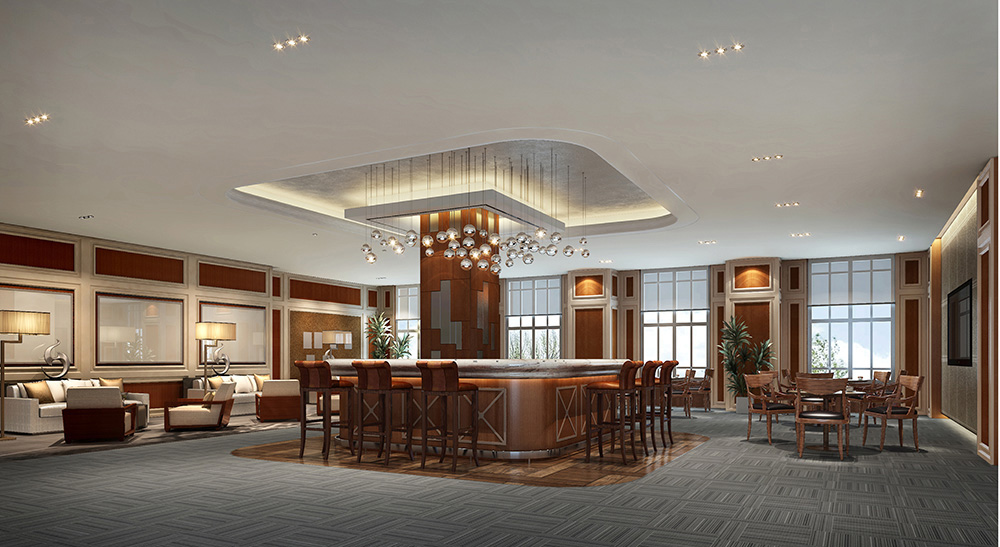 中式辦公室裝修